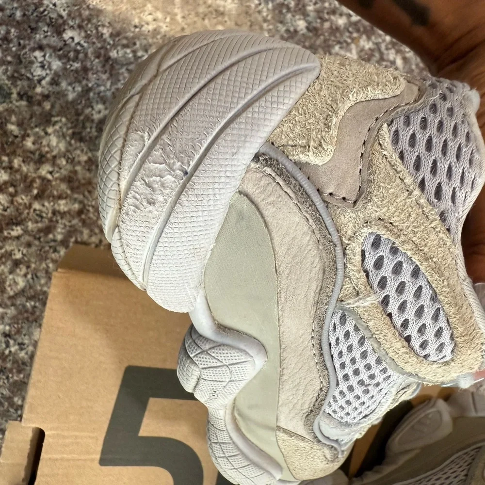 Yeezy 500 Kids Sneakers in Gray - Picture 8 of 15